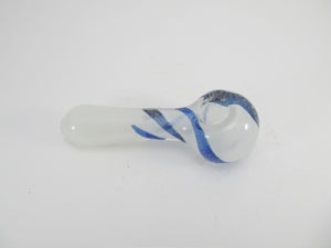 Blue Stripes Hand Pipe