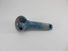 Load image into Gallery viewer, Blue Grey Chalk Style Hand Pipe