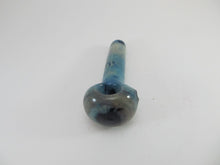 Load image into Gallery viewer, Blue Grey Chalk Style Hand Pipe