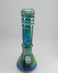 Blue Soft Glass Water Pipe