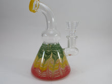 Load image into Gallery viewer, Rasta Glass Rig