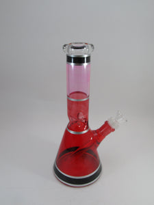 Basic Striped Beaker Pipe