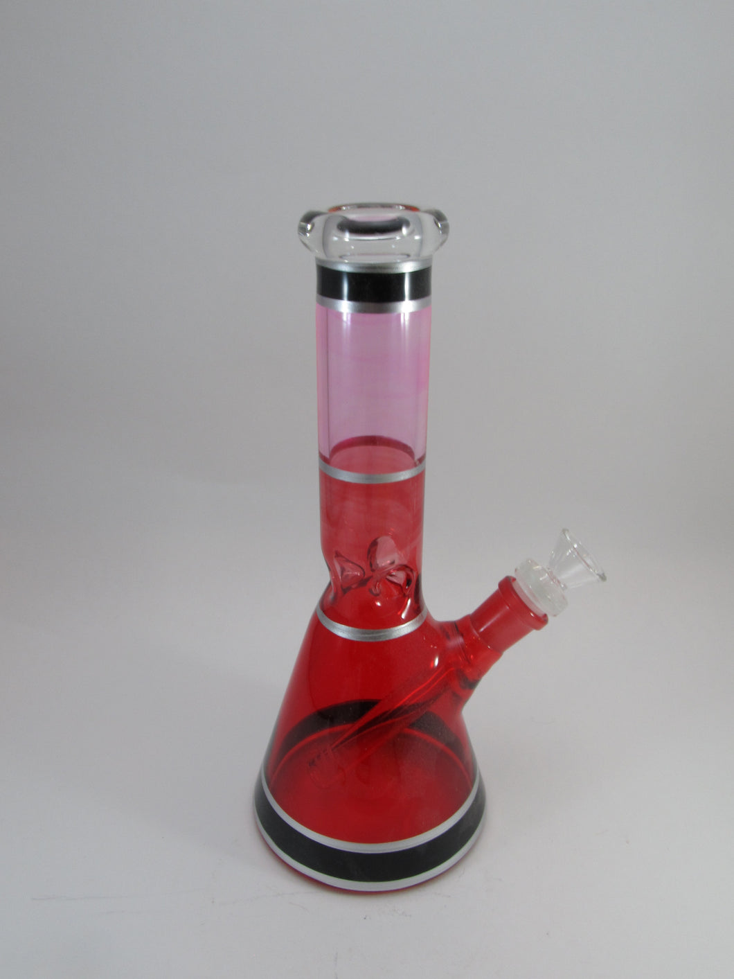 Basic Striped Beaker Pipe