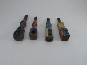 Wood pipes with Lids