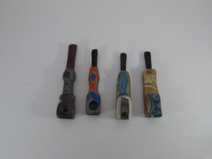 Wood pipes with Lids