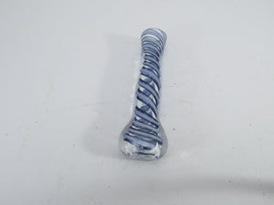 Red or Blue Twisted Chillum