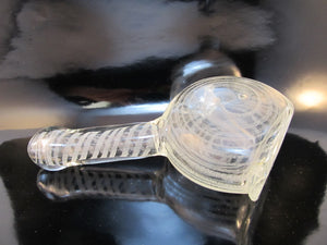 Glow-in-the-dark Glass Bubbler