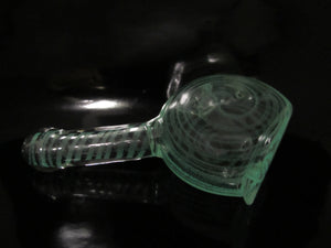 Glow-in-the-dark Glass Bubbler