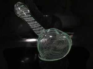 Glow-in-the-dark Glass Bubbler