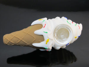 Ice Cream Cone silicone pipe