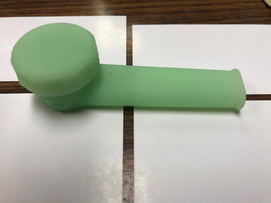 Silcone handpipe with lid. Multiple colors available.